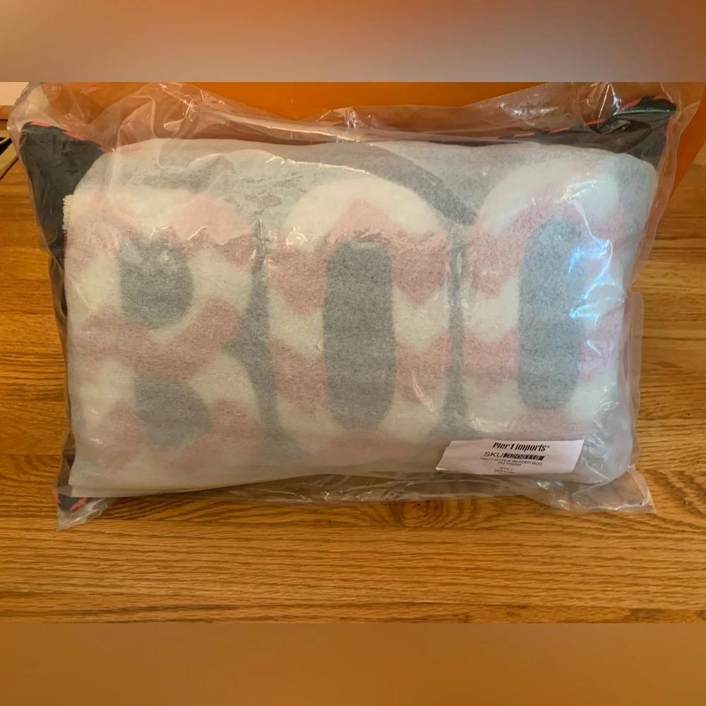 Pier 1 Halloween BOO Pillow 19
